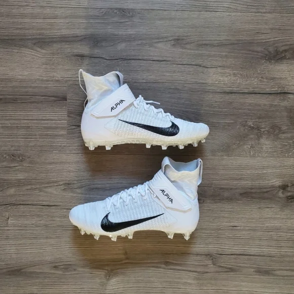 Nike | Shoes | Nike Alpha Menace Elite 2 Flyknit White  display picture 1